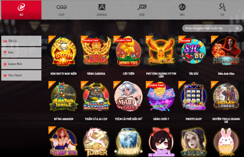 Slot game